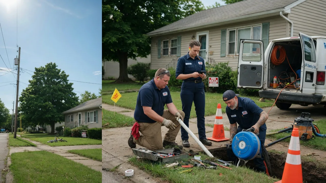 Sewer Line Repair in Oreana, IL near me
